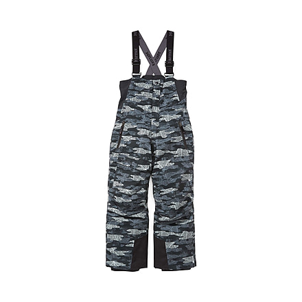 Marmot Rosco Bib - Kids, Black Haze Camo, Large, 34640-860-L