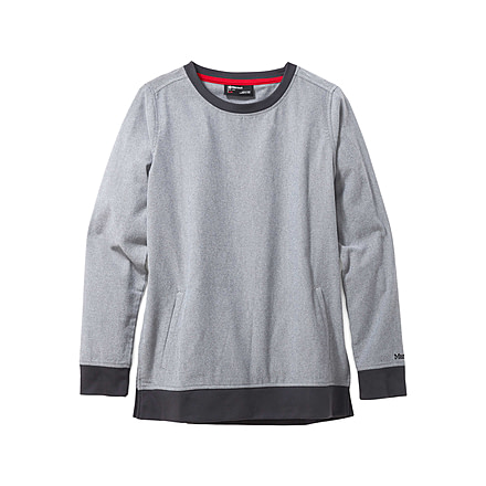 Marmot Rosthern Midweight Pullover - Women's, Dark Steel Heather, Extra Small, 31420-1359-XS