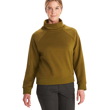 Marmot Rowan Funnel Neck - Womens, Military Green, Small, M13287-4050-S