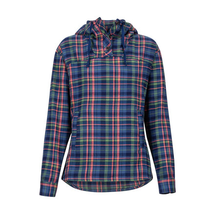 Marmot Shelley Midweight Flannel Long Sleeve Shirt - Womens, Arctic Navy, Large, 49880-2975-L