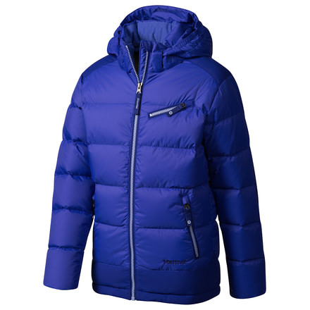 Marmot Sling Shot Jacket - Girl's-Gemstone/Midnight Purple-X-Small