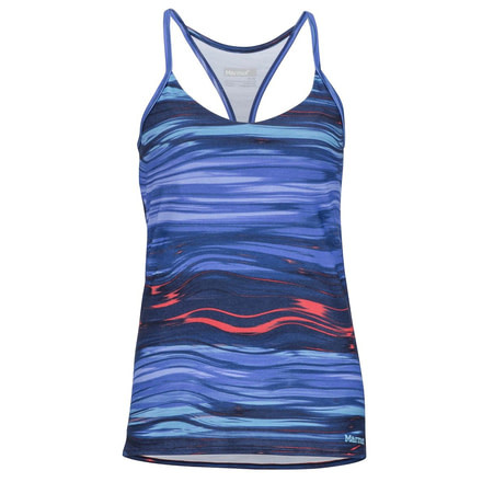 Marmot Solstice Tank Top - Womens, Deep Dusk Scramble, Small 49520-8631-S