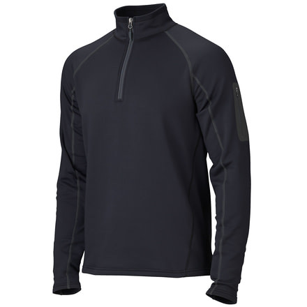 Marmot Stretch Fleece 1/2 Zip - Men's-Black-XX-Large