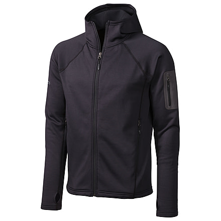 Marmot Stretch Fleece Hoody - Mens-Black-Large
