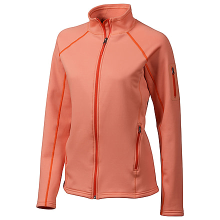 Marmot Stretch Fleece Jacket - Women's-Melon Blush-Medium
