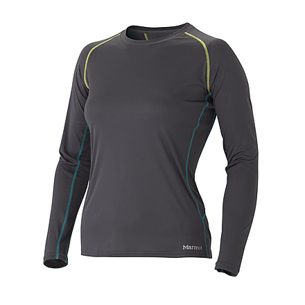 Marmot Stride Long Sleeve Shirt - Women's-Dark Steel-X-Small