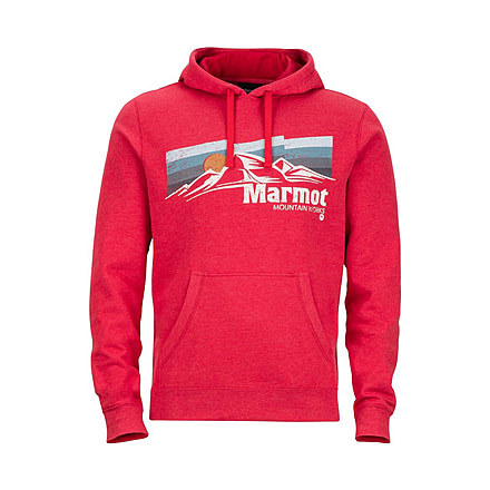 Marmot Sunsetter Hoody - Mens, Auburn Heather, L 43680-8483-L