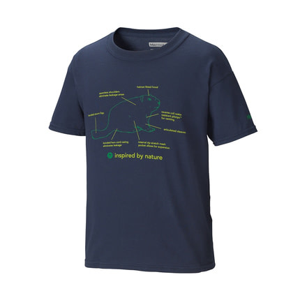 Marmot Tech Manual Tee - Boy's-Small-Navy