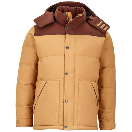 Marmot Unionport Jacket - Men's -Golden Bronze/Marsala Brown-Large