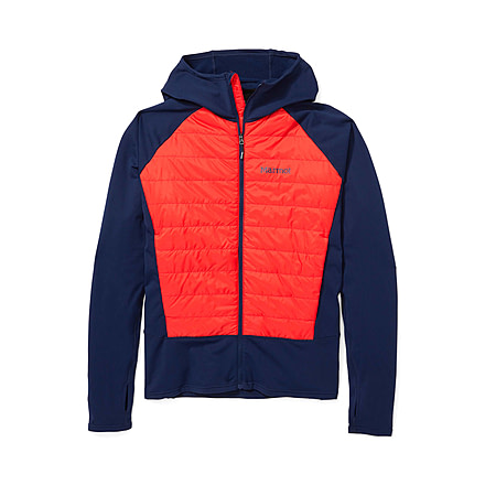Marmot Variant Hybrid Hoody - Mens, Arctic Navy/Victory Red, Extra Large, 11390-3160-XL