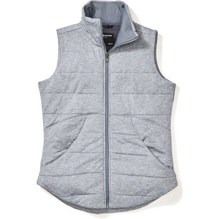 Marmot Visita Insulated Vest - Womens, Steel Onyx Heather, Small, 47530-8702-S