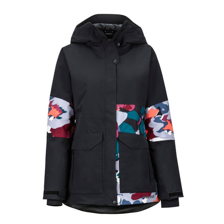 Marmot Wilder Jacket - Womens, Black/Multi Pop Camo, Medium, 79250-1578-M