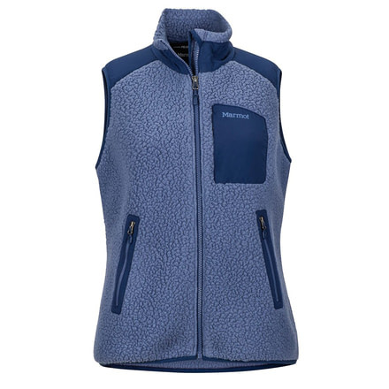 Marmot Wiley Vest - Womens, Storm/Arctic Navy, S, 89340-3632-S