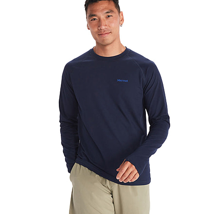 Marmot Windridge Long Sleeve T-Shirt - Mens, Arctic Navy, Medium, M14153-2975-M