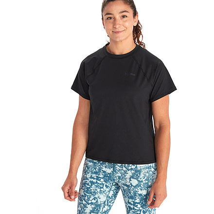 Marmot Windridge Short Sleeve Shirt - Womens, Black, Extra Small, M14237-001-XS