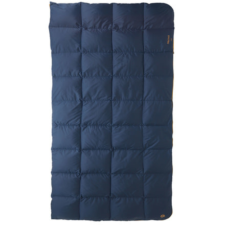 Marmot Yurt 35 Men's Sleeping Bag 650 Down-Navy/Chestnut-Regular-Left