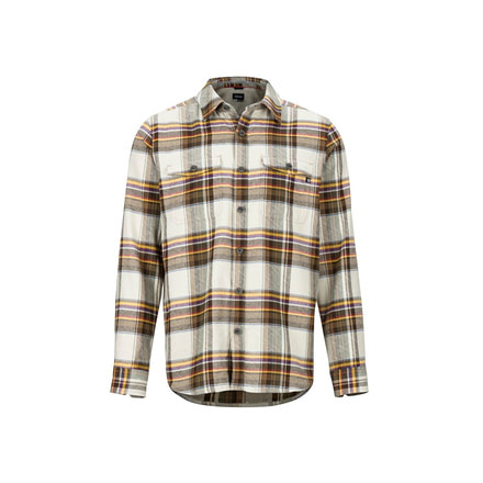 Marmot Zephyr Cove Mid Wt Flannel LS - Mens, Moonstruck, Small, 44560-3088-S