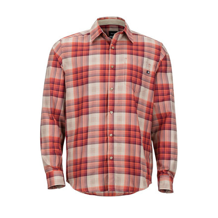 Marmot Zephyr Long Sleeve Shirt - Mens, Auburn, M 44360-9011-M