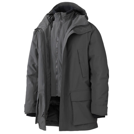 Zurich Parka - Mens -Slate Grey-Medium