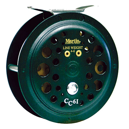 Martin Fishing Caddis Creek Rim Control Fly Reel, 5/6, CC65,,BX6