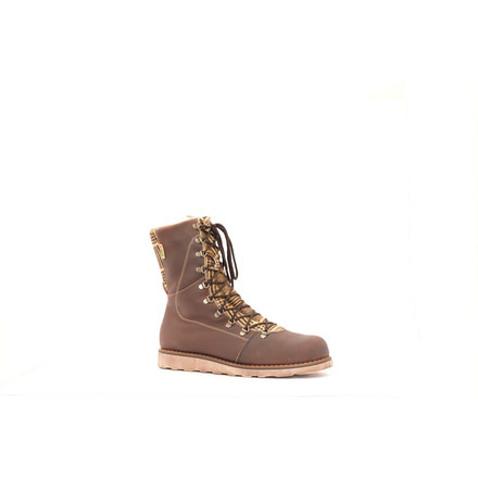 Martino Canada Banff Alpha Winter Boot - Men's, Brown/Check, 9.5 US, 150704-04 brown-check 9.5 M
