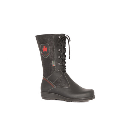 Martino Canada Canadian Winter Highboot - Women's, Black/Black, 10.5 US, 164705 BLACK-BLACK 10.5 W