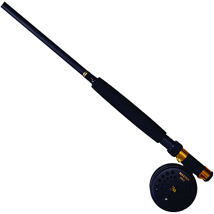 Master Fishing Tackle Corporation Pre-Mounted Fly Fishing Rod and Reel Combo, 8ft, 2 Pieces, 6-7 Weight Fly Rod, DN114