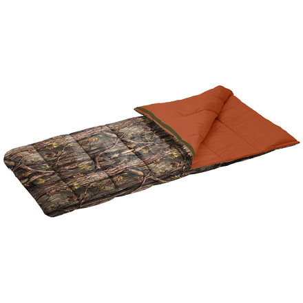 Master Sportsman Youth Outdoorsman 25-35 Degree Sleeping Bag, Sherbrooke Camo, 29In X 66In, JWK2301HDZ15