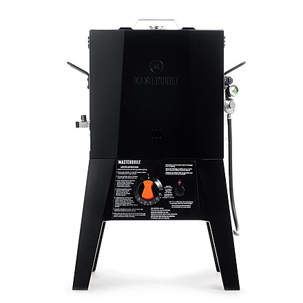 Masterbuilt 16 Quart Propane Fryer with Thermostat Control, Black, Small, MB20020120