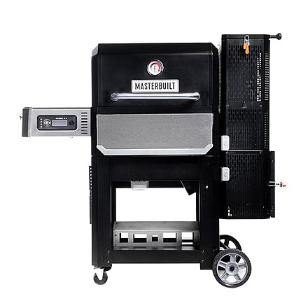 Masterbuilt Gravity Series 800 Digital Charcoal Griddle + Grill + Smoker, Black, Large, MB20040221
