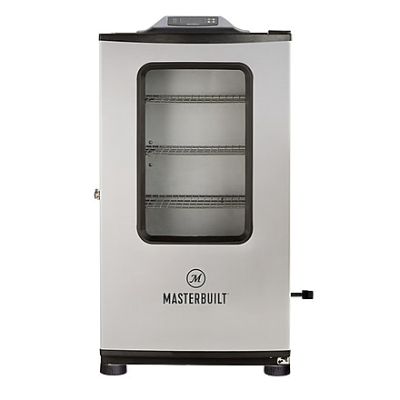 Masterbuilt MES 140G Bluetooth Digital Electric Smoker, Stainless Steel, Silver, Medium, MB20074719