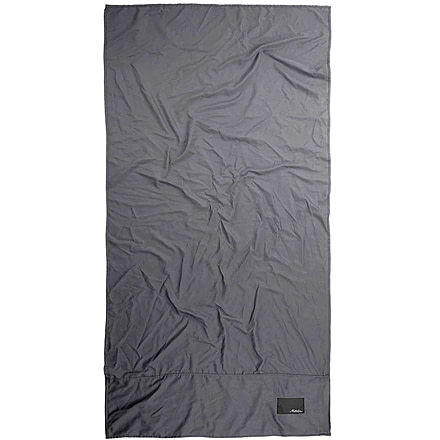 Matador NanoDry Packable Beach Towel, Charcoal, MATBCHT001CH