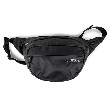Matador On-Grid Packable Hip Pack, Charcoal/Black, 2 liter, MATOGHP01BK