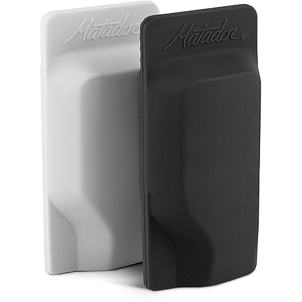 Matador Toothbrush Caps, 2-Pack, Black/Grey, MATTC2001BK