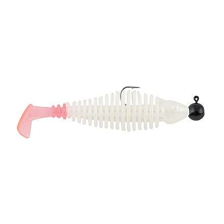 Matzuo Gaikotsu Pre-Rigged Swimmer 2.5in 3pk, 1/8th oz Pink Pearl, GK2.5PNKPRL3PK