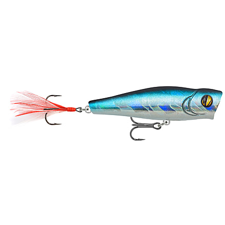 Matzuo Nano Popper, Chrome Blue, 2in, NP2-CHB