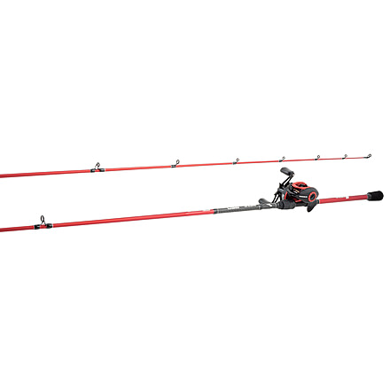 Matzuo Red Series Baitcast Combo, 7'2, 1pc IM7 Blank 3 Ball Bearing Reel, MTZBC72MH