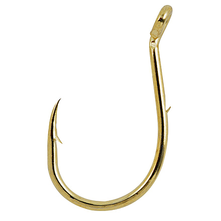 Matzuo Salmon Egg Gold Hook, Gold, Size 8, 121041-8
