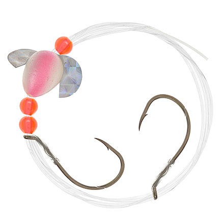 Matzuo Salmon Steelhead Spinner Rig, Pink, Size 2/0, MRSRS-6