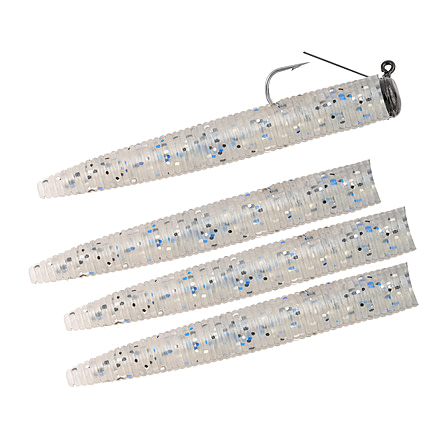 Matzuo Weedless Ned Rig, Smoke, 1/16oz, 4 Pack, MZMFW116-SM
