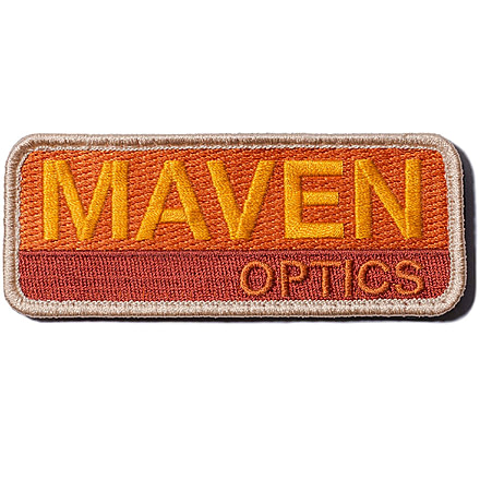 Maven Optics Patch - One Size - Orange, PATCHOPTICS
