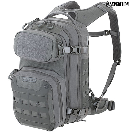 Maxpedition Riftcore v2.0 CCW-Enabled Backpack, 23 Liters, Gray, 12in x 8in x 18in, RFC2GRY