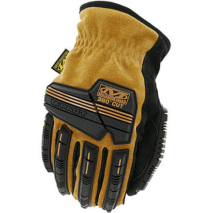 Mechanix Wear Durahide M-Pact Driver C4-360 Gloves - Mens, Black/Brown, Extra Large, LDMPLT-X75-011
