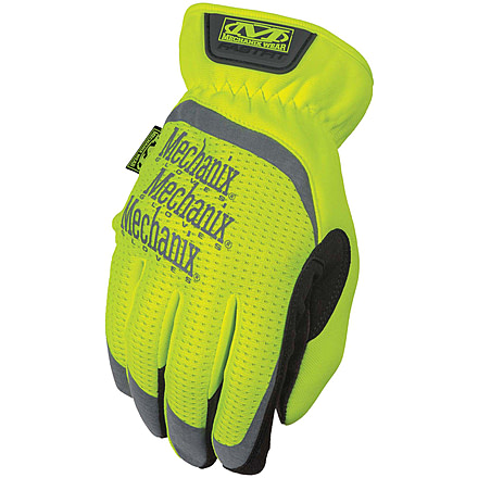 Mechanix Wear High Visible Fastfit Work Gloves - Mens, Yellow, 2XL, SFF-91-012