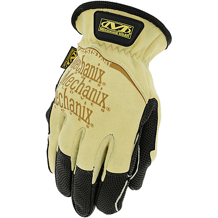Mechanix Wear Leather Heat Resistant Gloves - Men's, Yellow/Tan, Small, HRL-05-008