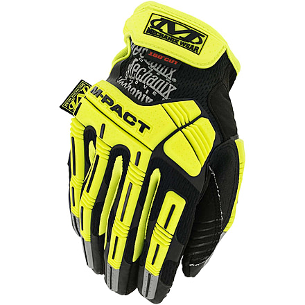 Mechanix Wear M-Pact E5 Glove - Mens, Yellow/Orange/Black, Small, SMP-C91-008