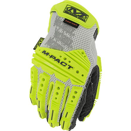 Mechanix Wear M-Pact Vent D5 Gloves - Mens, Fluorescent Yellow, Large, SMV-C91-010