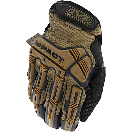 Mechanix Wear TAA M-Pact D4-360 Gloves - Men's, Black/Brown, Medium, SMP-FX72-009