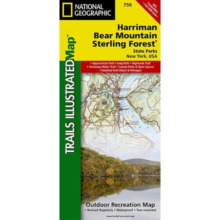 Media Harriman, Bear Mountain and Sterling Forest State Parks Trail Map