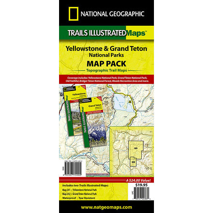 Media Yellowstone / Grand Teton National Park Map Pack